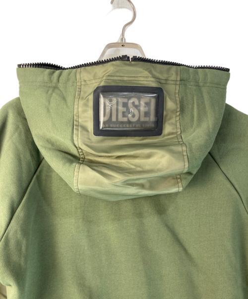 DIESEL（ディーゼル）DIESEL (ディーゼル) S-IVAN SWEAT-SHIRT カーキ サイズ:M 未使用品の古着・服飾アイテム
