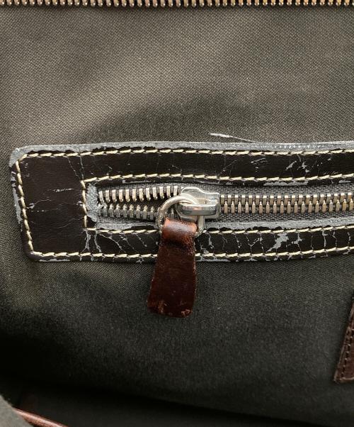 STEFANOMANO（ステファノマーノ）STEFANOMANO (ステファノマーノ) レザーブリーフケース ブラウンの古着・服飾アイテム