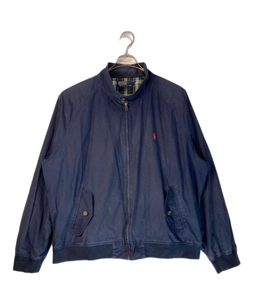 POLO RALPH LAUREN（ポロ・ラルフローレン）POLO RALPH LAUREN (ポロ・ラルフローレン) 裏地チェックスイングトップ ネイビー サイズ:XXLの古着・服飾アイテム