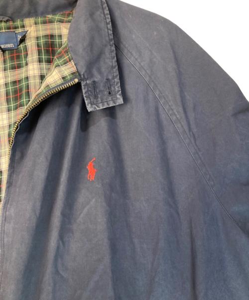 POLO RALPH LAUREN（ポロ・ラルフローレン）POLO RALPH LAUREN (ポロ・ラルフローレン) 裏地チェックスイングトップ ネイビー サイズ:XXLの古着・服飾アイテム