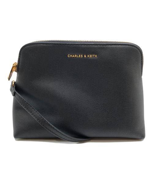 CHARLES & KEITH（チャールズアンドキース）CHARLES & KEITH (チャールズアンドキース) Aislin Hobo Bag/アシュリン ホーボーバッグ ブラック 未使用品の古着・服飾アイテム
