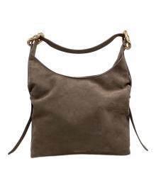 CHARLES & KEITH（チャールズアンドキース）の古着「Aislin Hobo Bag/アシュリン ホーボーバッグ」｜ベージュ