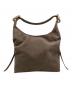 CHARLES & KEITH（チャールズアンドキース）の古着「Aislin Hobo Bag/アシュリン ホーボーバッグ」｜ベージュ