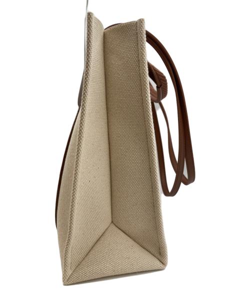 CHARLES & KEITH（チャールズアンドキース）CHARLES & KEITH (チャールズアンドキース) Shalia/シャリア キャンバスダブルハンドルトートバッグ ベージュの古着・服飾アイテム