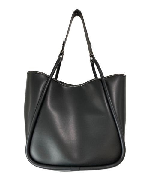 CHARLES & KEITH（チャールズアンドキース）CHARLES & KEITH (チャールズアンドキース) Lyla/ライラ チューブラスラウチートートバッグ(XL) ブラック 未使用品の古着・服飾アイテム