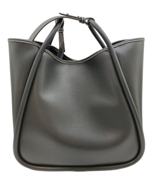 CHARLES & KEITH（チャールズアンドキース）CHARLES & KEITH (チャールズアンドキース) Lyla/ライラ チューブラスラウチートートバッグ(XL) ブラック 未使用品の古着・服飾アイテム