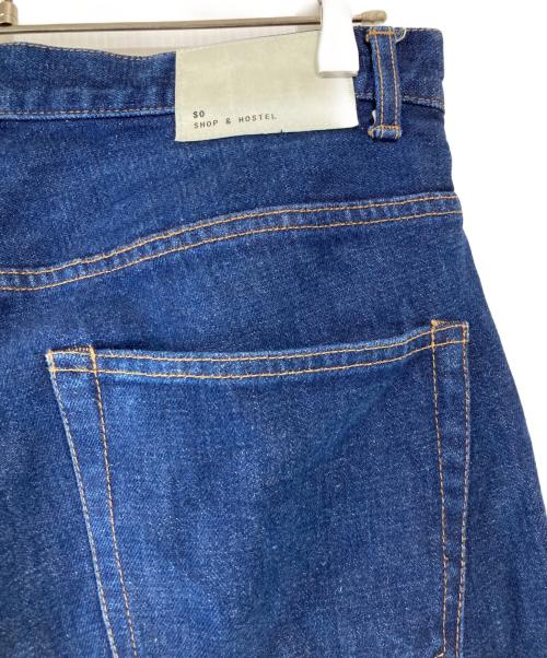 SO SHOP & HOSTEL（ソーショップ＆ホステ）SO SHOP & HOSTEL (ソーショップ＆ホステ) デニムパンツ インディゴ サイズ:Ｌの古着・服飾アイテム