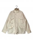 Snow peakスノーピーク）の古着「TAKIBI Canvas Jacket」｜アイボリー