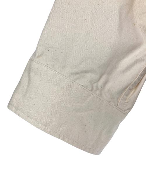 Snow peak（スノーピーク）snow peak (スノーピーク) TAKIBI Canvas Jacket アイボリー サイズ:Mの古着・服飾アイテム