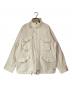 snow peak（スノーピーク）の古着「TAKIBI Canvas Jacket」｜アイボリー