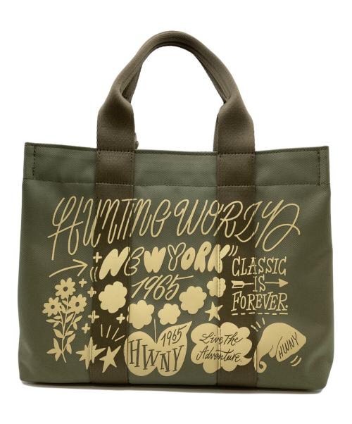 HUNTING WORLD（ハンティングワールド）HUNTING WORLD (ハンティングワールド) SHOGO SEKINE (ショウゴ セキネ) 2WAYバッグ グリーンの古着・服飾アイテム