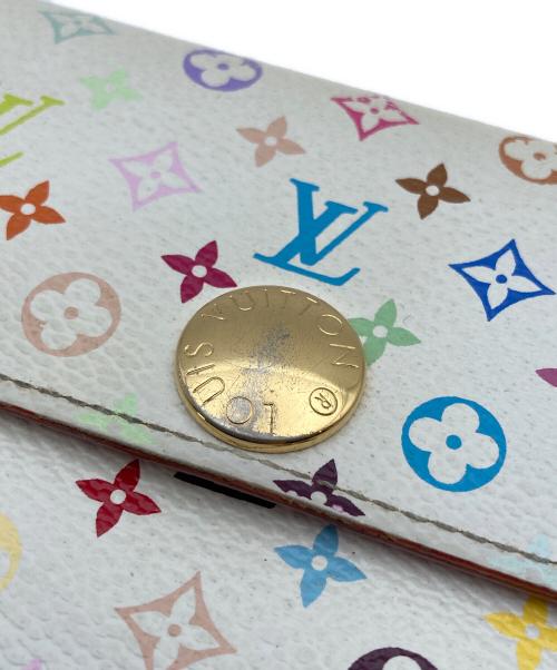 LOUIS VUITTON（ルイ ヴィトン）LOUIS VUITTON (ルイ ヴィトン) 長財布 ホワイト・マルチカラーの古着・服飾アイテム
