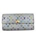 LOUIS VUITTON（ルイ ヴィトン）の古着「長財布」｜ホワイト・マルチカラー