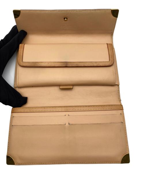 LOUIS VUITTON（ルイ ヴィトン）LOUIS VUITTON (ルイ ヴィトン) 札入れ ホワイト・ブラウンの古着・服飾アイテム