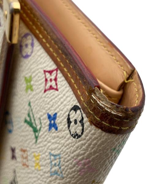 LOUIS VUITTON（ルイ ヴィトン）LOUIS VUITTON (ルイ ヴィトン) 札入れ ホワイト・ブラウンの古着・服飾アイテム
