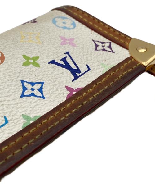 LOUIS VUITTON（ルイ ヴィトン）LOUIS VUITTON (ルイ ヴィトン) 札入れ ホワイト・ブラウンの古着・服飾アイテム