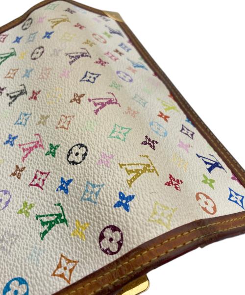 LOUIS VUITTON（ルイ ヴィトン）LOUIS VUITTON (ルイ ヴィトン) 札入れ ホワイト・ブラウンの古着・服飾アイテム