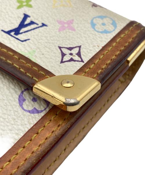 LOUIS VUITTON（ルイ ヴィトン）LOUIS VUITTON (ルイ ヴィトン) 札入れ ホワイト・ブラウンの古着・服飾アイテム