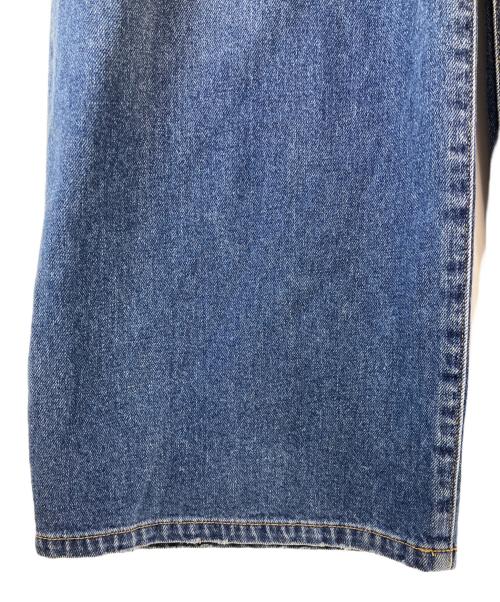 Whim Gazette（ウィムガゼット）Whim Gazette (ウィムガゼット) フリルデニムパンツ インディゴ サイズ:36の古着・服飾アイテム