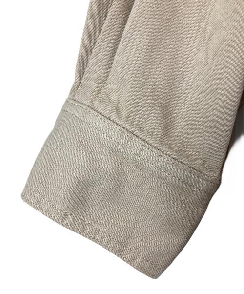 Whim Gazette（ウィムガゼット）Whim Gazette (ウィムガゼット) 25ss ドロップデニムシャツ ベージュ サイズ:Freeの古着・服飾アイテム