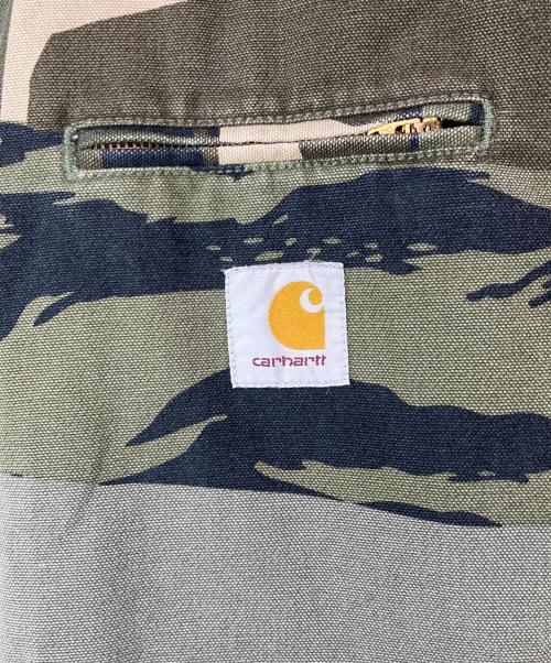Carhartt WIP（カーハート ワーク イン プログレス）CARHARTT WIP (カーハート ワーク イン プログレス) 迷彩デトロイトジャケット グリーン サイズ:Lの古着・服飾アイテム