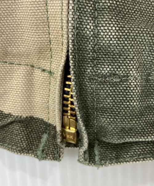 Carhartt WIP（カーハート ワーク イン プログレス）CARHARTT WIP (カーハート ワーク イン プログレス) 迷彩デトロイトジャケット グリーン サイズ:Lの古着・服飾アイテム