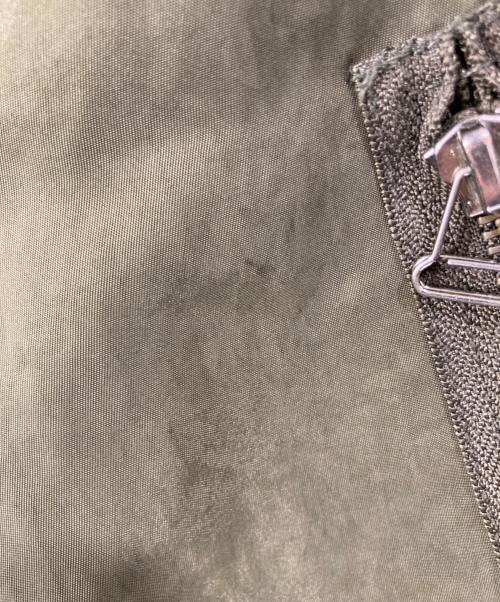 HOUSTON（ヒューストン）HOUSTON (ヒューストン) GARMENT DYE NYLON HUNTING JACKET / ガーメントダイナイロンハンティングジャケット グリーン サイズ:Lの古着・服飾アイテム