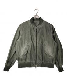 ARMY TWILL（アーミーツイル）の古着「Uneven Dyeing Blouson」｜グリーン