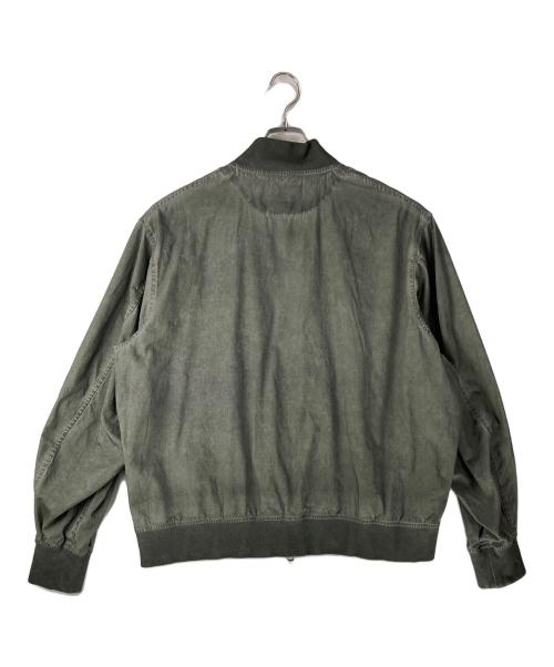 ARMY TWILL（アーミーツイル）ARMY TWILL (アーミーツイル) Uneven Dyeing Blouson グリーン サイズ:Lの古着・服飾アイテム