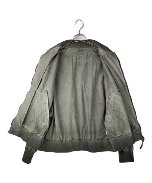 ARMY TWILL（アーミーツイル）ARMY TWILL (アーミーツイル) Uneven Dyeing Blouson グリーン サイズ:Lの古着・服飾アイテム