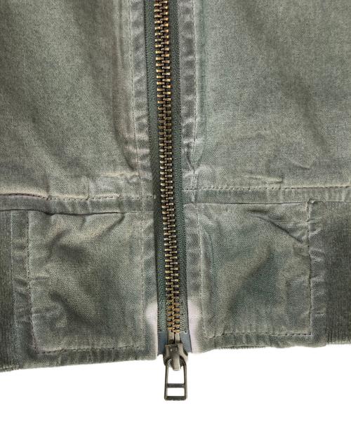 ARMY TWILL（アーミーツイル）ARMY TWILL (アーミーツイル) Uneven Dyeing Blouson グリーン サイズ:Lの古着・服飾アイテム