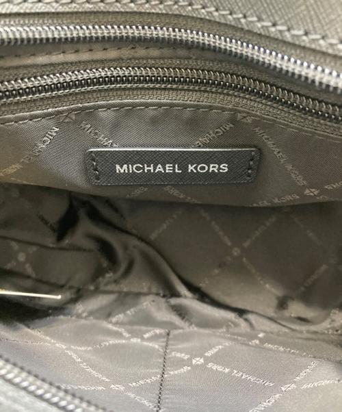 MICHAEL KORS（マイケルコース）MICHAEL KORS (マイケルコース) JET SET TRAVEL 2WAYバッグ ブラックの古着・服飾アイテム