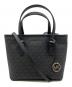 MICHAEL KORS（マイケルコース）の古着「JET SET TRAVEL 2WAYバッグ」｜ブラック