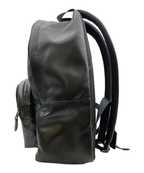 COACH（コーチ）COACH (コーチ) シグネチャーリュック ブラックの古着・服飾アイテム