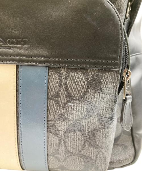 COACH（コーチ）COACH (コーチ) シグネチャーリュック ブラックの古着・服飾アイテム