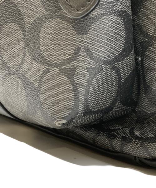 COACH（コーチ）COACH (コーチ) シグネチャーリュック ブラックの古着・服飾アイテム