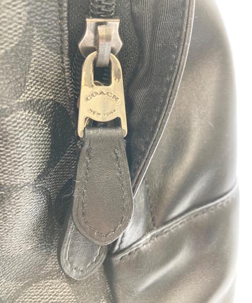 COACH（コーチ）COACH (コーチ) シグネチャーリュック ブラックの古着・服飾アイテム
