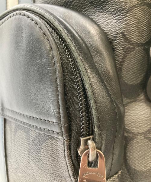 COACH（コーチ）COACH (コーチ) シグネチャーリュック ブラックの古着・服飾アイテム