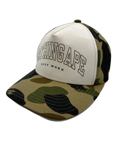 A BATHING APE（アベイシングエイプ）A BATHING APE (アベイシングエイプ) キャップ カーキの古着・服飾アイテム