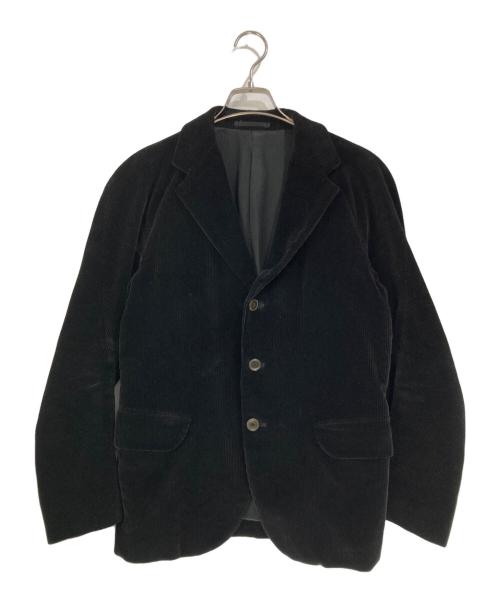 SCYE（サイ）SCYE (サイ) コーデュロイテーラードジャケット ブラック サイズ:36の古着・服飾アイテム
