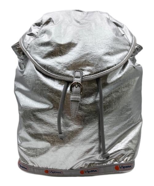 LeSportsac（レスポートサック）LeSportsac (レスポートサック) PUFFY BACKPACK シルバーの古着・服飾アイテム