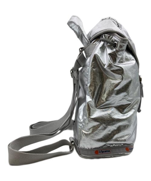 LeSportsac（レスポートサック）LeSportsac (レスポートサック) PUFFY BACKPACK シルバーの古着・服飾アイテム