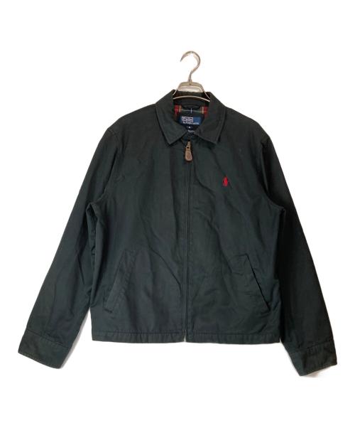 POLO RALPH LAUREN（ポロ・ラルフローレン）POLO RALPH LAUREN (ポロ・ラルフローレン) 裏地チェックスイングトップ ブラック サイズ:Mの古着・服飾アイテム