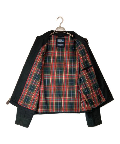 POLO RALPH LAUREN（ポロ・ラルフローレン）POLO RALPH LAUREN (ポロ・ラルフローレン) 裏地チェックスイングトップ ブラック サイズ:Mの古着・服飾アイテム