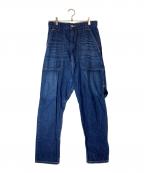 mercibeaucoup×LEEメルシーボークー×リー）の古着「サルエルデニムパンツ」｜インディゴ