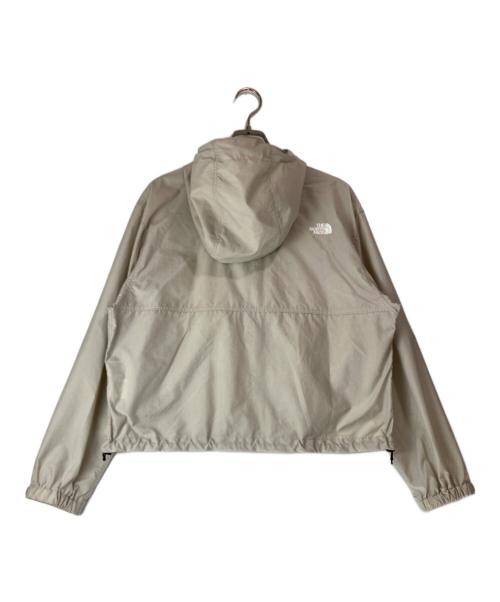 THE NORTH FACE（ザ ノース フェイス）THE NORTH FACE (ザ ノース フェイス) Short Compact Jacket /ショートコンパクトジャケット フォッシルアイボリー サイズ:Ｌの古着・服飾アイテム