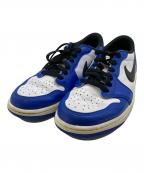 NIKEナイキ）の古着「ローカットスニーカー/Air Jordan 1 Retro Low OG "Game Royal」｜ホワイト×ブルー