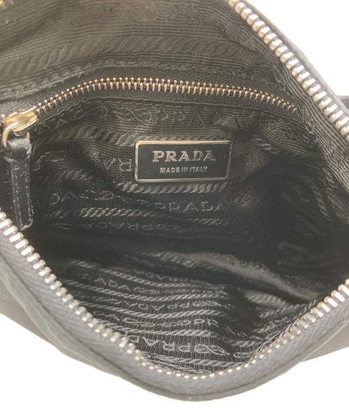 PRADA（プラダ）PRADA (プラダ) ショルダーバッグ/TESSUTO LIGHT ブラックの古着・服飾アイテム
