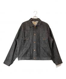 Wrangler（ラングラー）の古着「ブラックデニムジャケット」｜ブラック