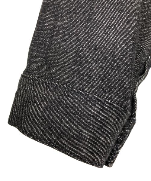 Wrangler（ラングラー）Wrangler (ラングラー) ブラックデニムジャケット ブラック サイズ:Ⅼの古着・服飾アイテム